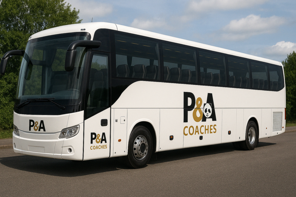 57 seater coach exterior